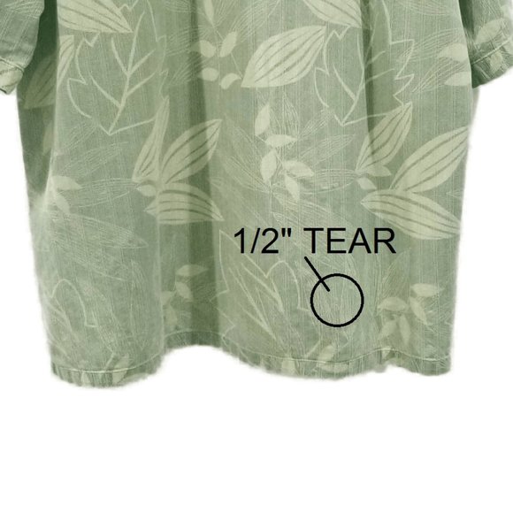 Columbia Sportswear - Floral Design Shirt - Sage Green - Picture 8 of 10